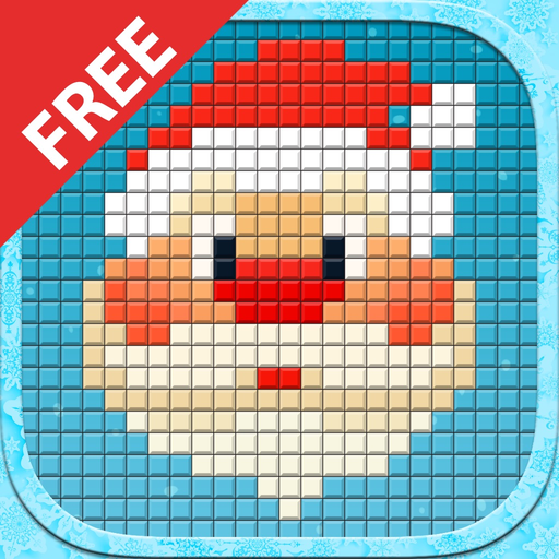 Christmas Griddlers: Journey to Santa Free — Nonogram japanese pixel logic game app icon