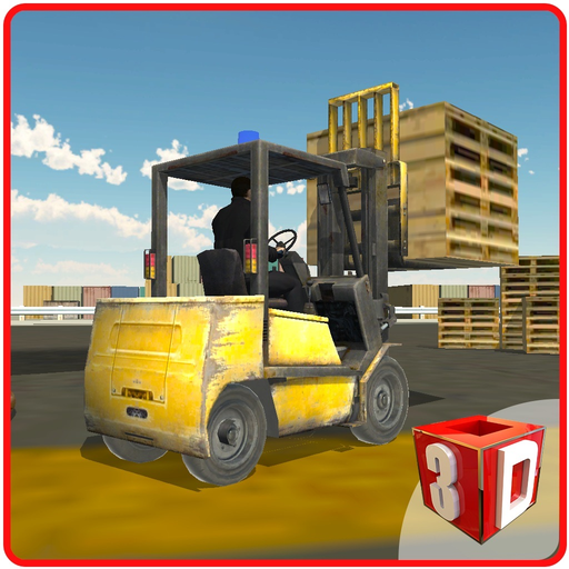 Airport Fork Lifter Simulator – Drive car lifter to move cargo in the airplane app icon