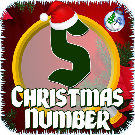 Hidden Objects: Christmas Hidden Numbers app icon