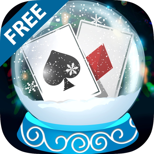 Solitaire Christmas. Match 2 Cards Free. Card Game app icon