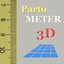 Partometer3D measure on photo icon