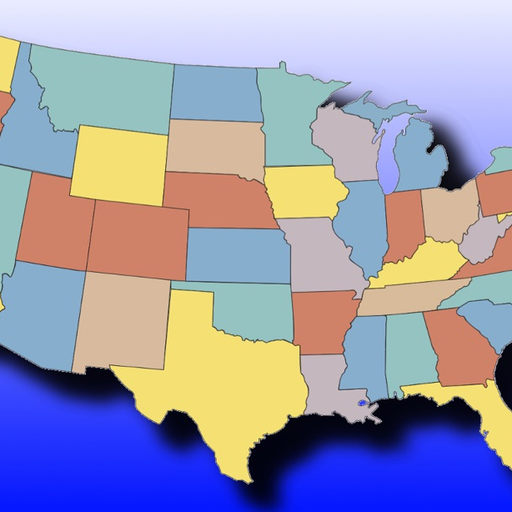 United States Map Quiz: US Geo app icon