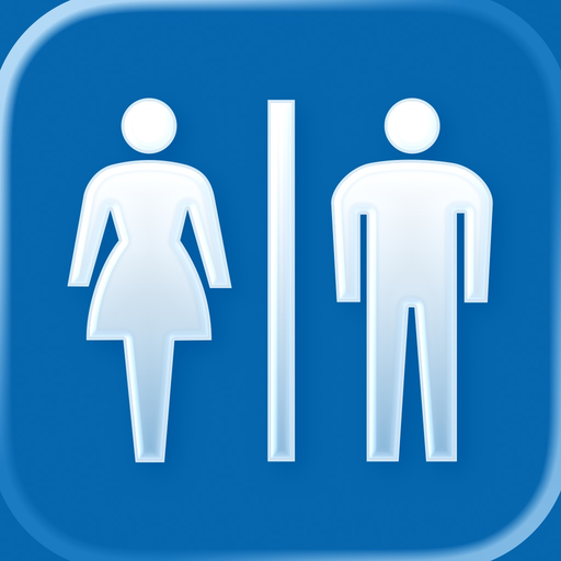 Toilets near you app icon