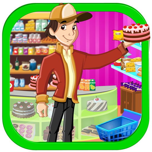 Supermarket Boy Party Shopping - A crazy market gifts & grocery shop game app icon