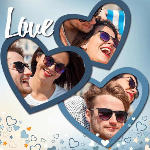 Love Photo Collage & Frames app icon