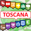 Toscana where,what. Km4City icon