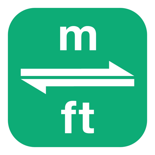 Meters to Feet | m to ft app icon