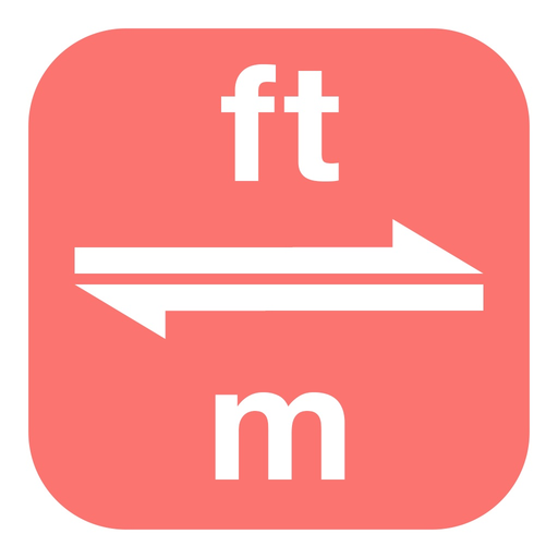 Feet to Meters | ft to m app icon