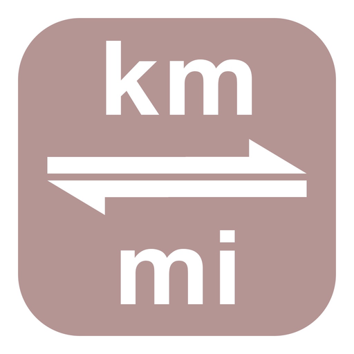 Kilometers to Miles | km to mi app icon