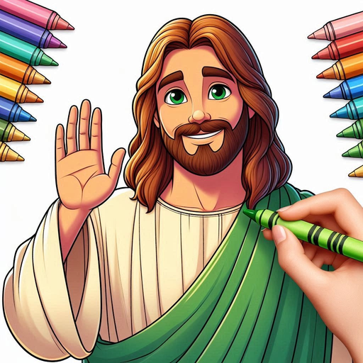 My Bible coloring pages app icon