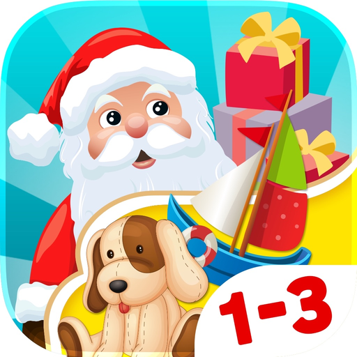 Santas Workshop Christmas games free for kids app icon