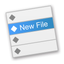 New File Menu icon