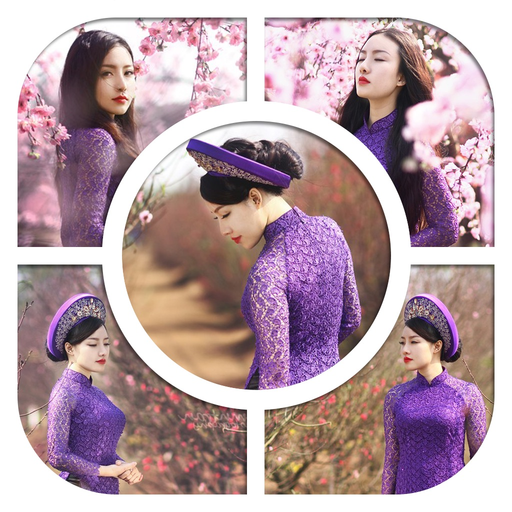 Pic Collage Maker & Photo Editor with Pic Grid Art, Pic Stitch for photo app icon
