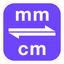 Millimeters to Centimeters icon