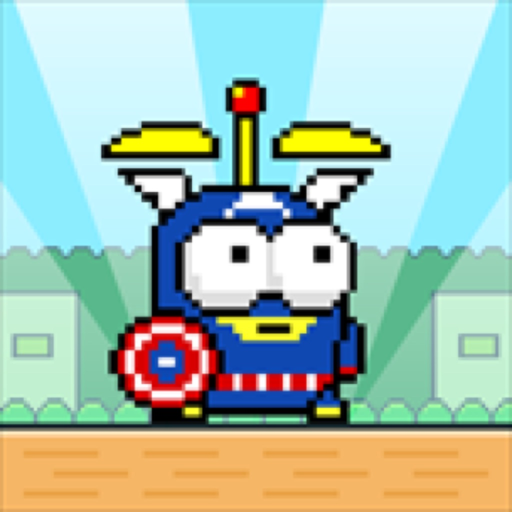 Swing Hero: Superheroes app icon