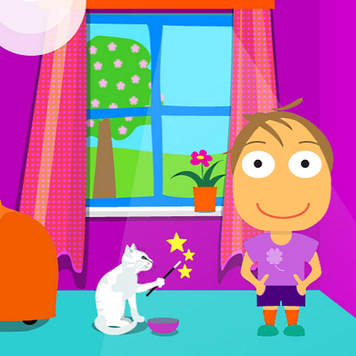 Boy and Cat - for Children app icon