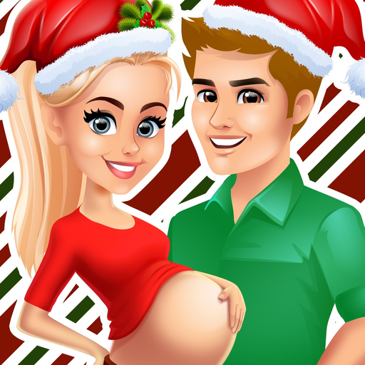 Mommy's Christmas Baby Girl app icon