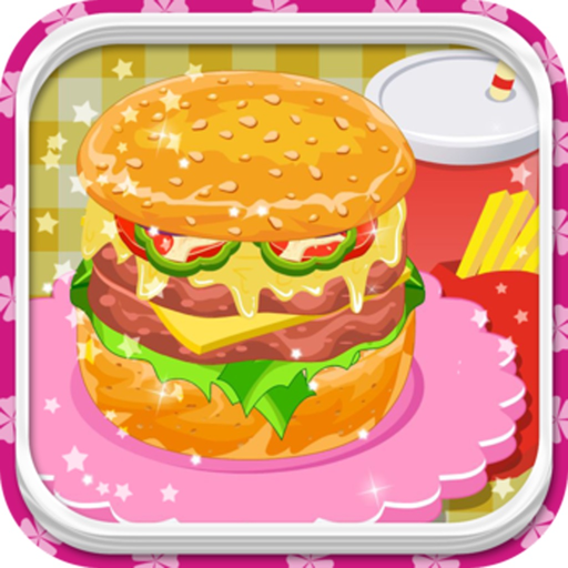 Burger Cooking Restaurant Maker Jam - Fast Food Match Game for Boys and Girls app icon
