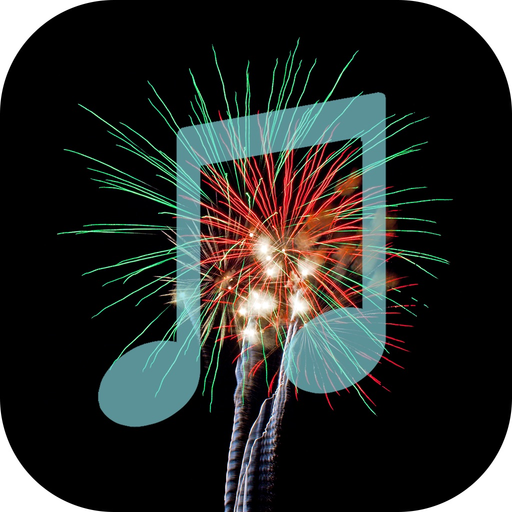 MS Fireworks - Music Player - Photo Slideshow app icon