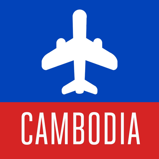 Cambodia Travel Guide and Offline Street Maps app icon