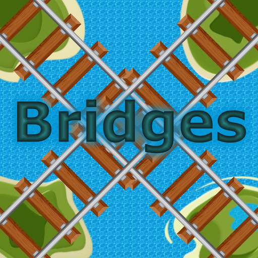 Bridges Brain Train: Logic puzzles for people who love to connect app icon