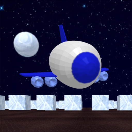 Space shuttle and labyrinth 3D app icon