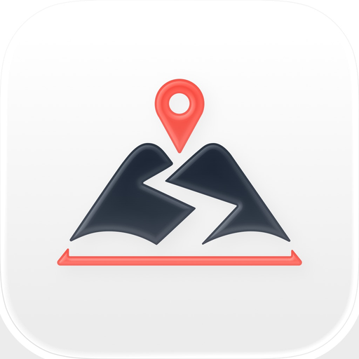 Hikingbook: Hike, Bike & Run app icon