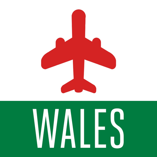 Wales Travel Guide with Offline City Street Map app icon