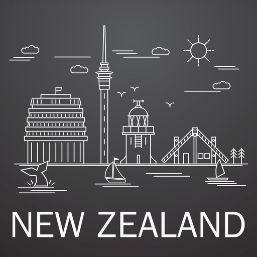 New Zealand Travel Guide app icon