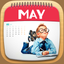 Create your own photo calendar icon