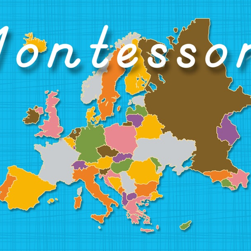 Europe - Geography by Mobile Montessori app icon