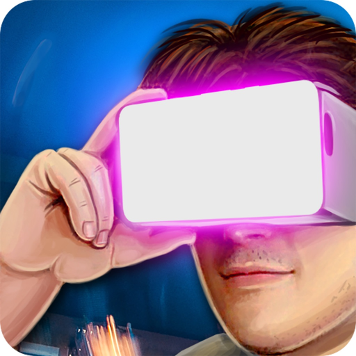 Glass Virtual Reality 3D Joke app icon