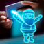 Hologram New Year Simulator icon