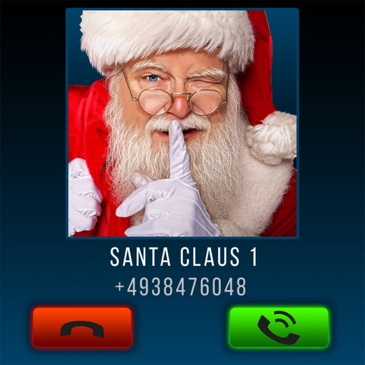 Fake Call Santa Joke app icon