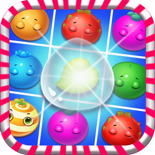 Fruit Splash Garden Bump Family : Match 3 Mania Pop Game app icon