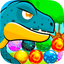 Dinosaur Shooting Games Dino Eggs Bubble Shooter icon