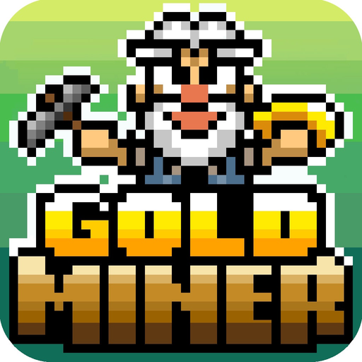 Gold Miner 8bit - Gold miner Deluxe Free app icon