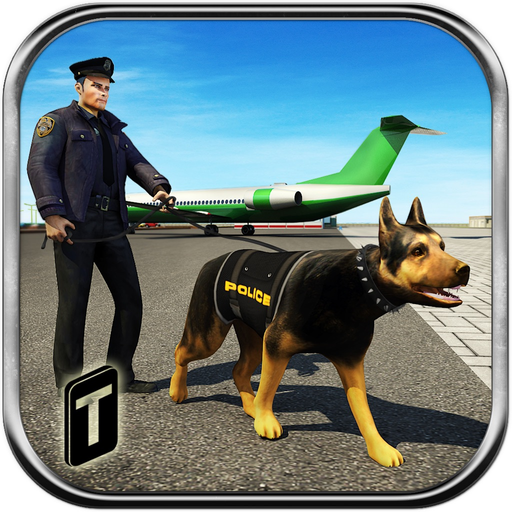 Airport Police Dog Duty Sim app icon