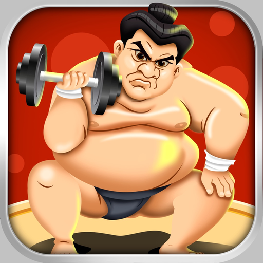Gym Fit to Fat Race - real run jump-ing & wrestle boxing games for kids! app icon
