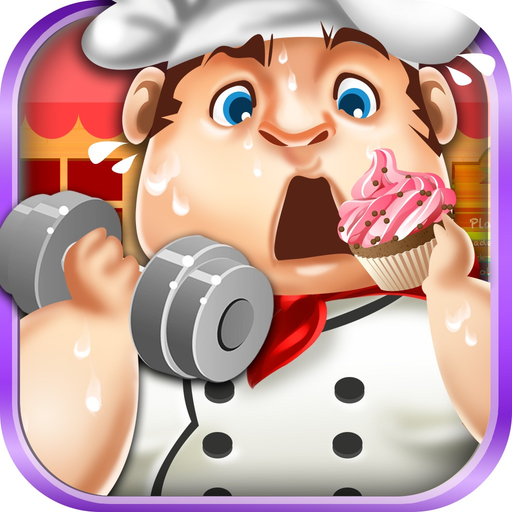 Chef Fat to Fit World Dash - cool run jump-ing & diner cooking games for kids! app icon