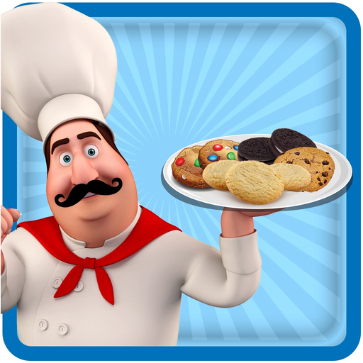 Creative Cookie Maker Chef - Make, bake & decorate different shapes of cookies in this kitchen cooking and baking game app icon