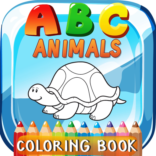 ABC Animals Coloring Book app icon