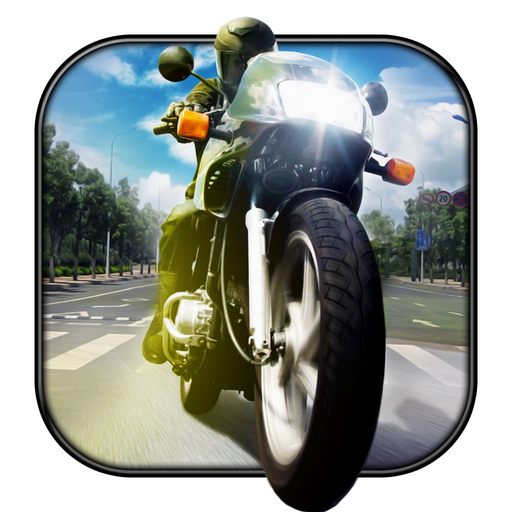 Real Road Bike Rider - Mad skills at Highway Track app icon