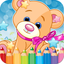 Bear Zoo Drawing Coloring Book - Cute Caricature Art Ideas pages for kids icon