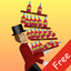 Waiter Rush Free: Run faster, keep the balance, don't drop the bottles!!! icon