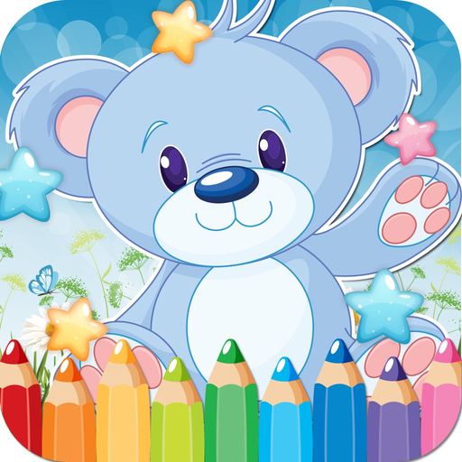 Bear Drawing Coloring Book - Cute Caricature Art Ideas pages for kids app icon