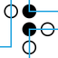 Masyu puzzle icon