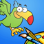 Bird Coloring Book : Finger Painting for Adults and Kids icon