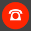 Red Contact Speed & Easy Dial icon