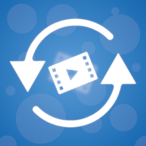 Video rotate + flip video easy app icon